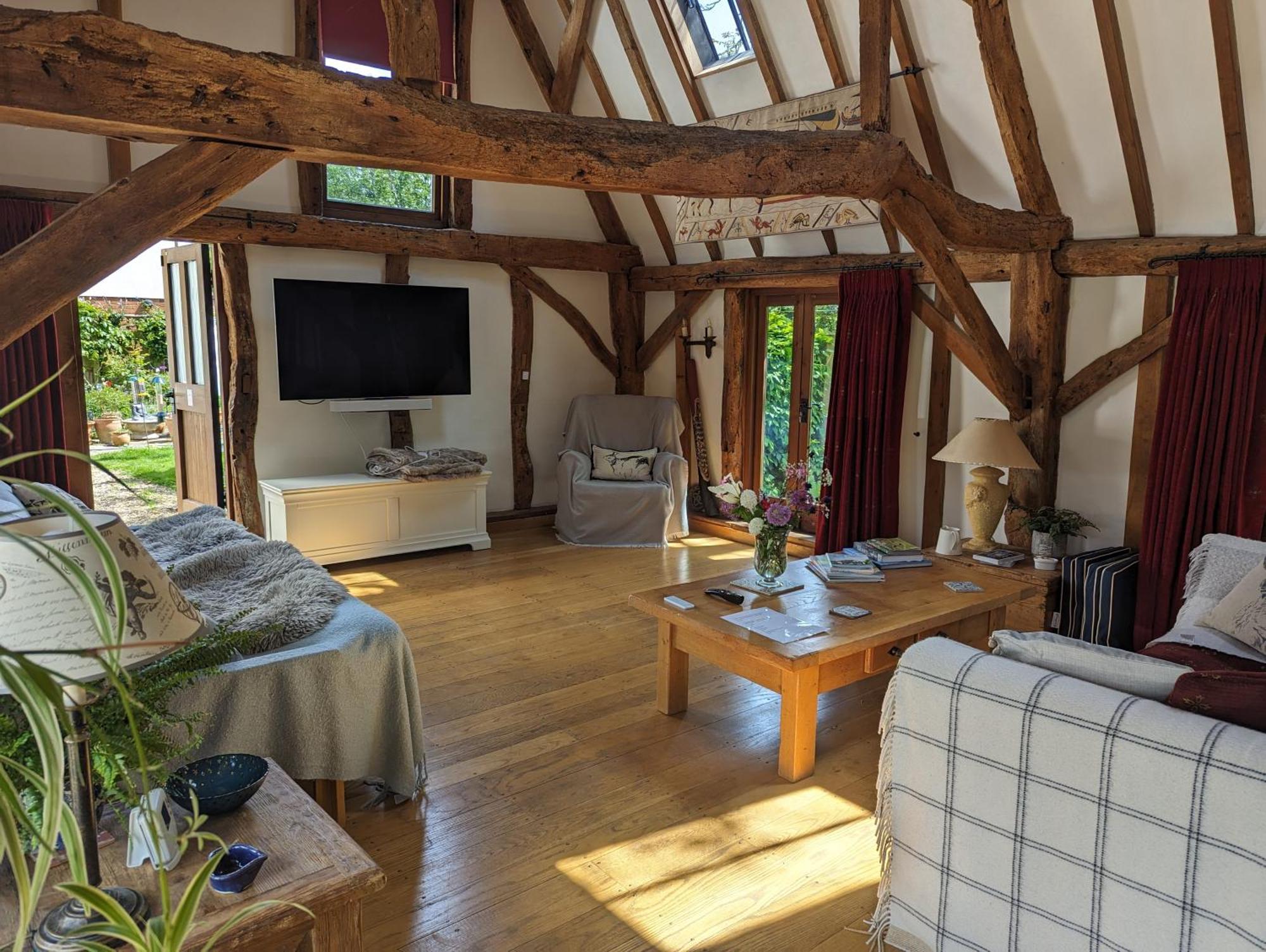 Cosy Listed Barn In Peaceful Country Village Granborough Eksteriør billede